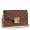 Replica Louis Vuitton Clapton Wallet Damier Ebene N64449 BLV936