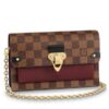 Replica Louis Vuitton Victorine Wallet Damier Ebene N41659 BLV937 2