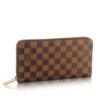 Replica Louis Vuitton Zippy Wallet Damier Ebene Canvas N41661 BLV942 2