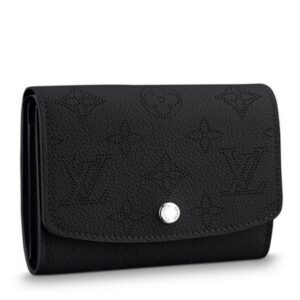 Replica Louis Vuitton Iris Compact Wallet Mahina Leather M62540 BLV964