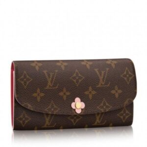 Replica Louis Vuitton Emilie Wallet Monogram Canvas M64202 BLV973