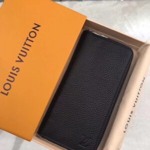 Replica Louis Vuitton Zippy Wallet Vertical Taurillon Leather M58412 BLV1086 2