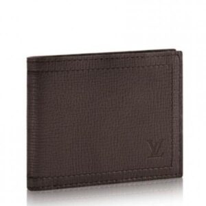 Replica Louis Vuitton Compact Wallet Utah Leather M64136 BLV1122