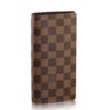 Replica Louis Vuitton Brazza Wallet Damier Ebene N63168 BLV1026 2