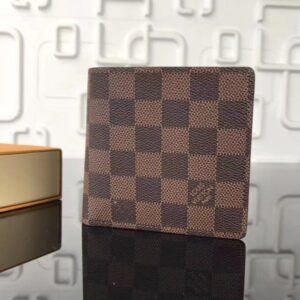 Replica Louis Vuitton Marco Wallet Damier Ebene N61675 BLV1024 2