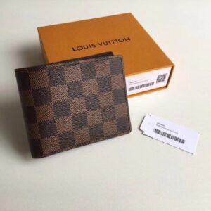 Replica Louis Vuitton Multiple Wallet Damier Ebene N60895 BLV1022 2