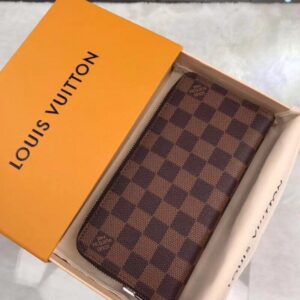 Replica Louis Vuitton Zippy Wallet Vertical Damier Ebene N61207 BLV1023 2