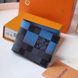 Replica Louis Vuitton Multiple Wallet Damier Graphite Giant N40414 BLV1038 2