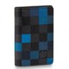 Replica Louis Vuitton Multiple Wallet Damier Graphite Patches N60097 BLV1029