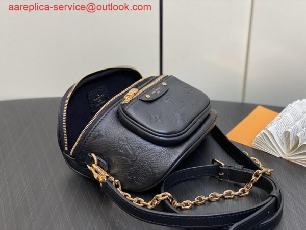 Replica Louis Vuitton Mini Bumbag Monogram Empreinte Leather M46917 5