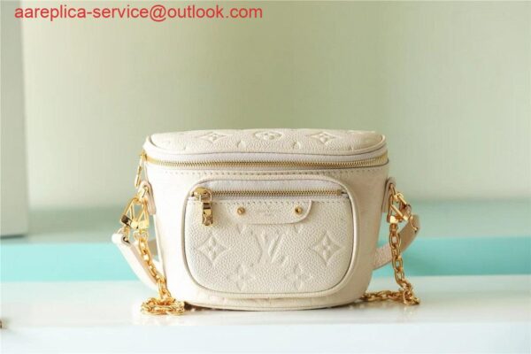 Replica Louis Vuitton Mini Bumbag Monogram Empreinte Leather M83275 3