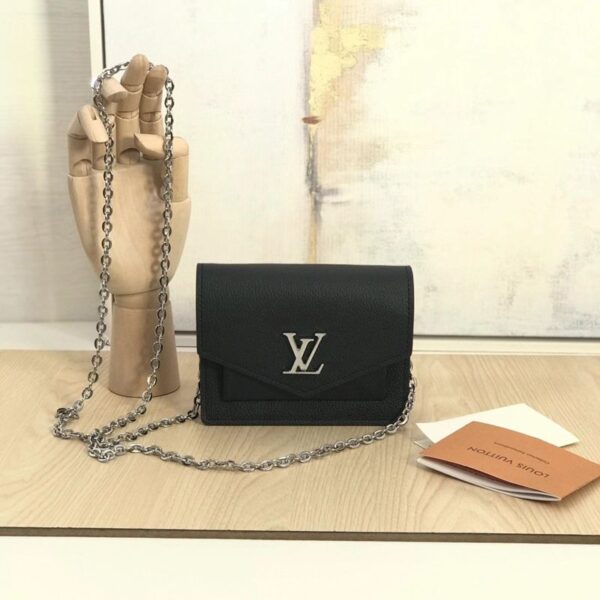 Replica Louis Vuitton Mini Mylockme Chain Pochette LV M69183 3