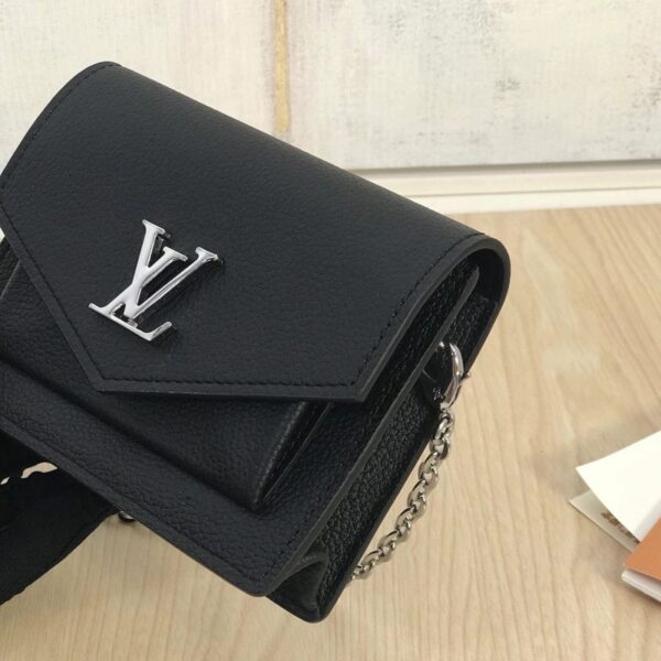 Replica Louis Vuitton Mini Mylockme Chain Pochette LV M69183 5