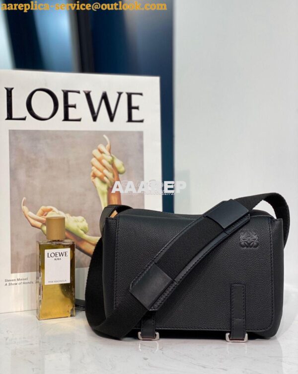 Replica Loewe Military Messenger Xs Bag 66046 Black 4