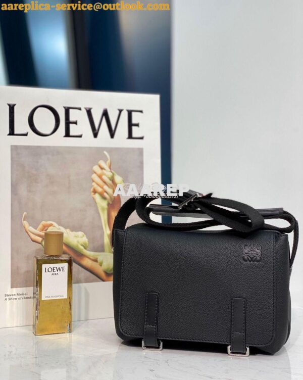 Replica Loewe Military Messenger Xs Bag 66046 Black 5