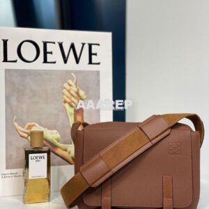 Replica Loewe Military Messenger Xs Bag 66046 Cognac 2