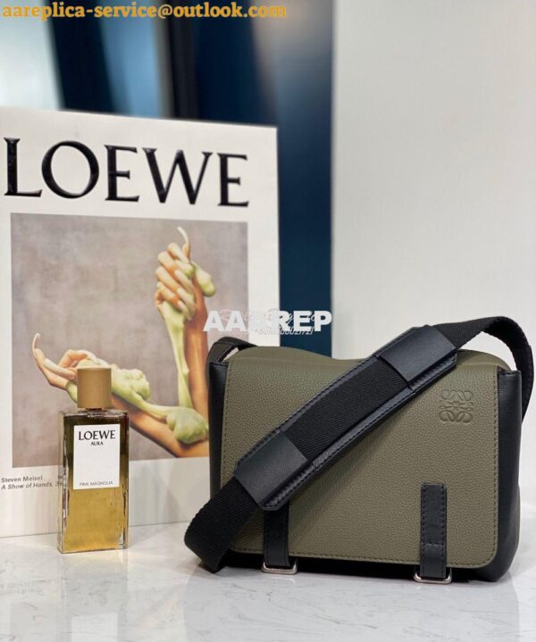 Replica Loewe Military Messenger Xs Bag 66046 Khaki 3