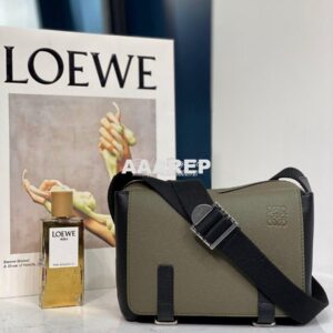 Replica Loewe Military Messenger Xs Bag 66046 Khaki 2