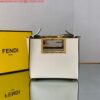 Replica Fendi 8BS054 fendi way small Apricot Leather Bag