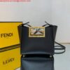 Replica Fendi 8BS054 fendi way small Brown Leather Bag 2