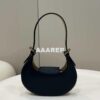 Replica Fendi 8BS065 Fendi Cookie Blue leather mini Croissant bag 8556 2