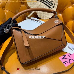 Replica Loewe Puzzle Small Bag 98895 Tan 2