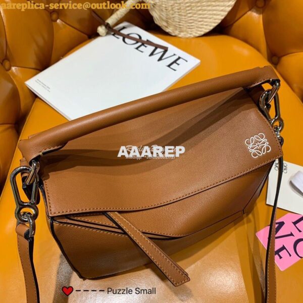 Replica Loewe Puzzle Small Bag 98895 Tan 6