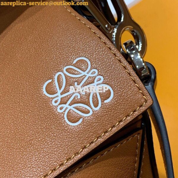 Replica Loewe Puzzle Small Bag 98895 Tan 7