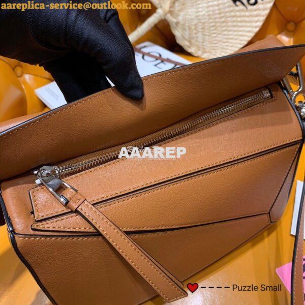 Replica Loewe Puzzle Small Bag 98895 Tan 9