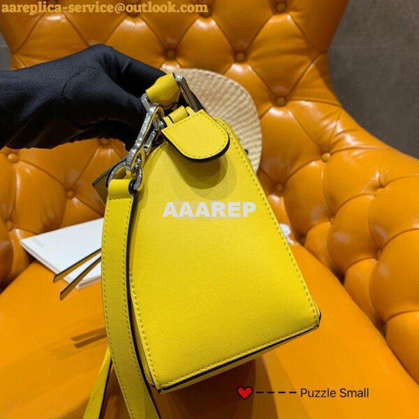 Replica Loewe Puzzle Small Bag 98895 Yellow 8