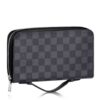 Replica Louis Vuitton Slender Wallet Damier Graphite Pixel N60181 BLV1036