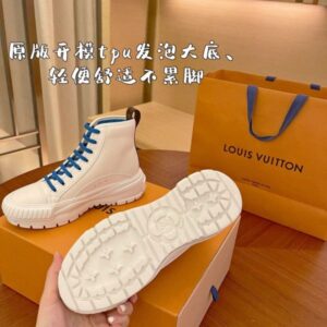 Replica LV Squad Sneaker Boot Louis Vuitton 1A940S 2