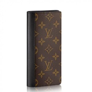 Replica Louis Vuitton Tanon Wallet Monogram Macassar M93800 BLV1090