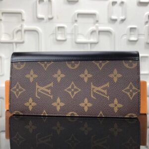 Replica Louis Vuitton Tanon Wallet Monogram Macassar M93800 BLV1090 2