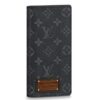 Replica Louis Vuitton Brazza Wallet Monogram Eclipse M64438 BLV1105