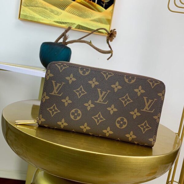 Replica Louis Vuitton ZIPPY ORGANIZER WALLET LV Monogram M62581 3