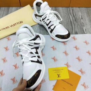 Replica Louis Vuitton White LV Archlight Sneaker 2