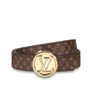 Replica Louis Vuitton M0053V LV Circle 20mm Reversible Belt