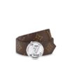 Replica Louis Vuitton M0055U LV Circle 25mm Reversible Belt