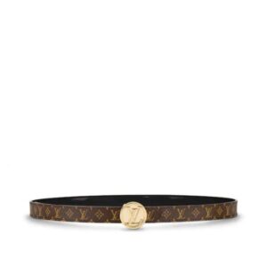 Replica Louis Vuitton M0081U LV Circle 20mm Reversible Belt 2