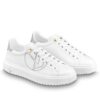 Replica Louis Vuitton White/Red Time Out Sneakers