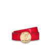 Replica Louis Vuitton M0083U LV Circle 20mm Reversible Belt