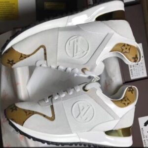 Replica Louis Vuitton Women White Run Away Sneaker 2