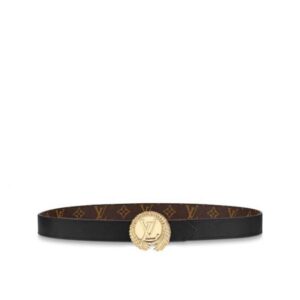 Replica Louis Vuitton M0111U LV Circle 30mm Reversible Belt 2