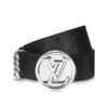 Replica Louis Vuitton M0118U LV Circle 35mm Reversible Belt 2