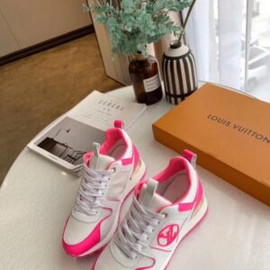 Replica Louis Vuitton Women's Rose Run Away Sneaker 2