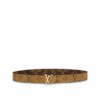 Replica Louis Vuitton M0148V LV Circle Plate 20mm Reversible Belt