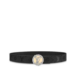 Replica Louis Vuitton M0192U LV Circle Plate 35mm Reversible Belt 2