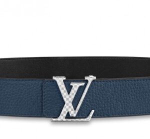 Replica Louis Vuitton Silver Damier LV 40MM Reversible Belt M0336V