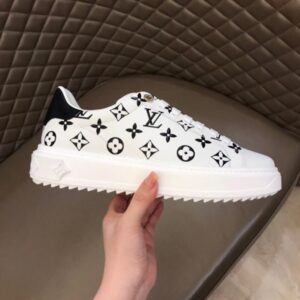 Replica Louis Vuitton 3D Monogram Flowers Time Out Sneakers 2